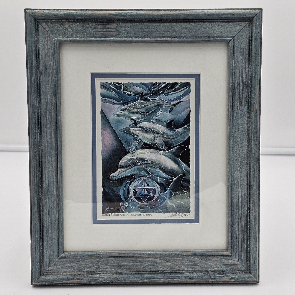 JODY BERGSMA "Born Beneath a Dolphin Star" Print
